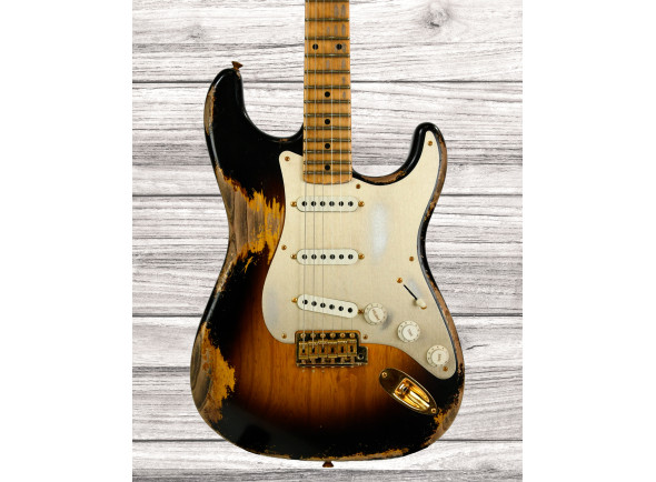 Fender Custom Shop 50's Stratocaster Heavy Relic 2-Color Sunburst Masterbuilt David Brown Fender Custom Shop 50's Stratocaster Heavy Relic 2-Color Sunburst Masterbuilt David Brown